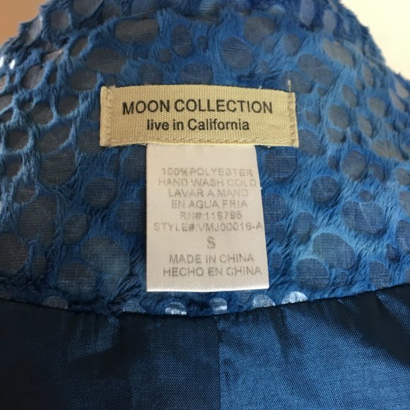 Moon Collection Live In California Faux Fur Jacket - Picture 8 of 8